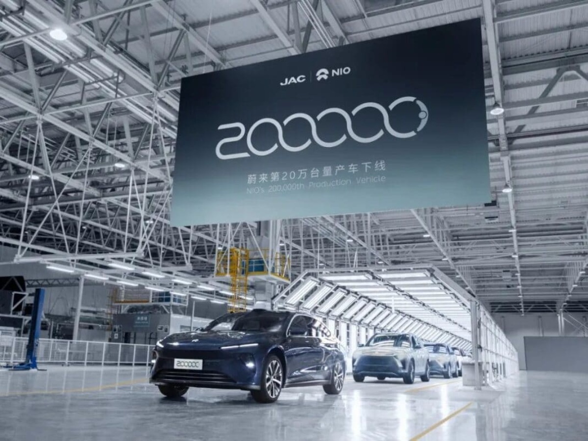 شبكة السيارات الصينية – نيو احتاجت لـ 4 سنوات فقط لإنتاج 200 ألف سيارة ES8