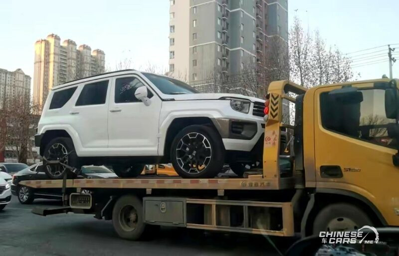 شبكة السيارات الصينية – تانك 700 الجديدة كليًا من جريت وول تظهر في صور جديدة في شوارع الصين!!