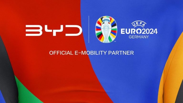 BYD تصبح الشريك الرسمي وشريك التنقل الإلكتروني الرسمي لـ UEFA EURO 2024™