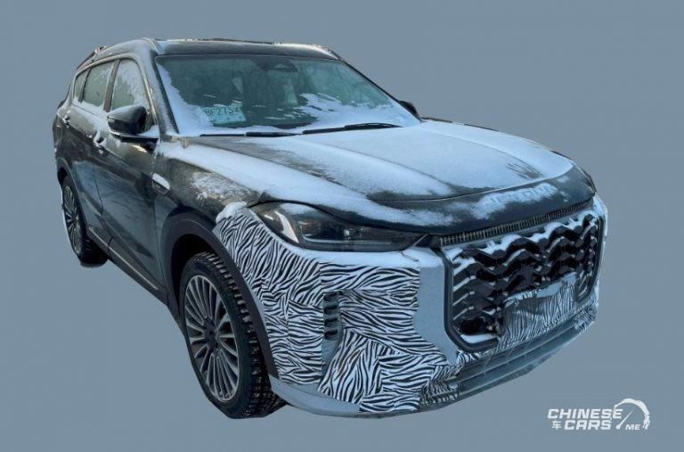 صور جديدة لسيارة جيتور X70 الهجينة PHEV أثناء اختبارها في الصين