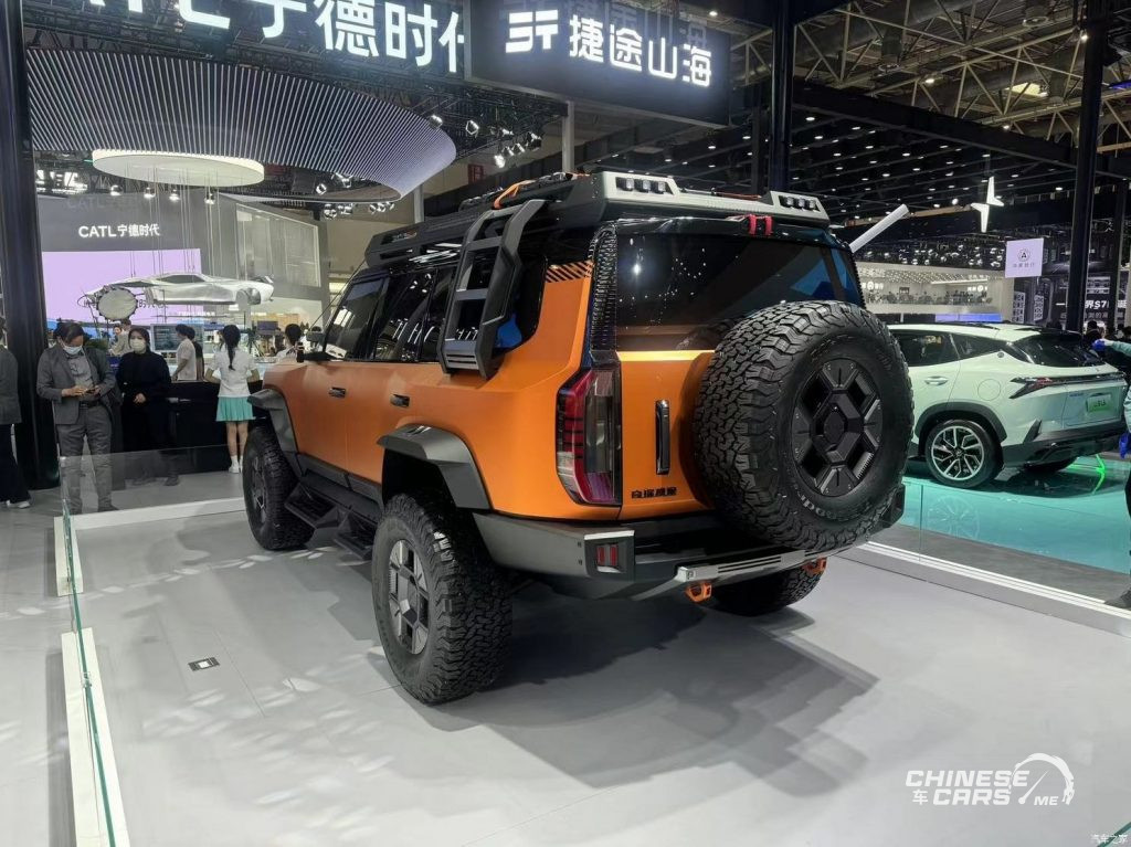 شبكة السيارات الصينية – جولة شبكة السيارات الصينية بمعرض بكين 2024 - جيتور شانهاي T5 الهجينة للطرق الوعرة تم الكشف رسميًا
