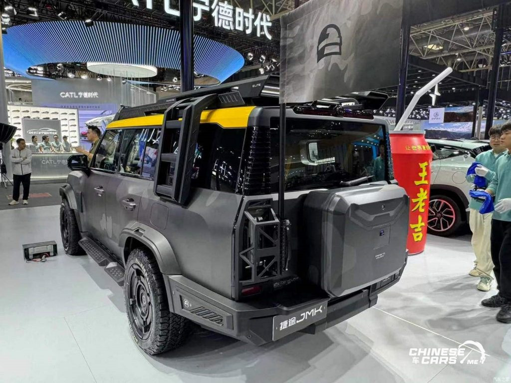 شبكة السيارات الصينية – جولة شبكة السيارات الصينية في معرض بكين للسيارات 2024: ظهور جيتور JMK Shanhai T2 رسميًا بثلاث صفوف وطرازات أخرى معدلة