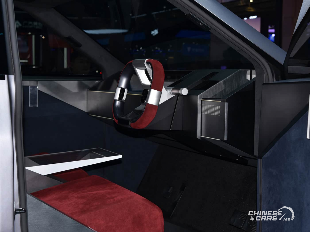 GAC PICKUP 01: بيك أب صيني مستقبلي بتصميم سايبربانك وتكنولوجيا ذكية – الإطلاق العالمي يبدأ في 2027 3 شبكة السيارات الصينية – GAC PICKUP 01: بيك أب صيني مستقبلي بتصميم سايبربانك وتكنولوجيا ذكية – الإطلاق العالمي يبدأ في 2027