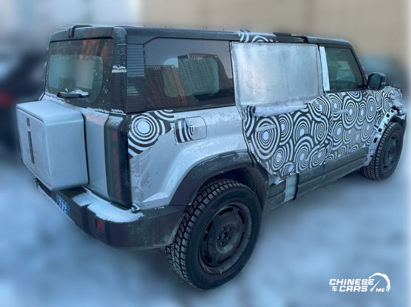 شيري تختبر سيارة جديدة بتصميم صندوقي وهجين طويل المدى – يشتبه أنها iCAR 05 3 شبكة السيارات الصينية – شيري تختبر سيارة جديدة بتصميم صندوقي وهجين طويل المدى – يشتبه أنها iCAR 05