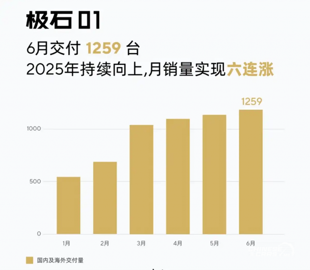 شبكة السيارات الصينية – ROX 01 تسجّل رقمًا قياسيًا جديدًا في يونيو 2025: 1,259 سيارة وتسعة أشهر من النمو المتواصل