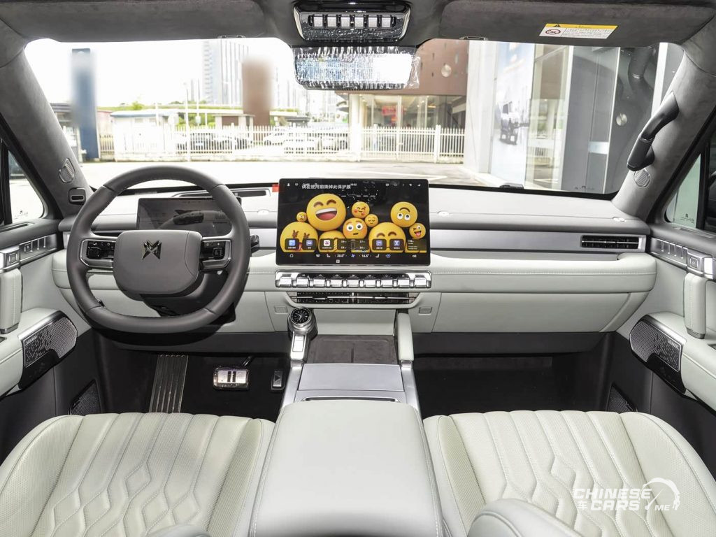 شبكة السيارات الصينية – إطلاق منغشي M817 من دونغ فينغ: SUV هجينة PHEV للطرق الوعرة بهيكل شاصي منفصل وتقنيات هواوي الذكية