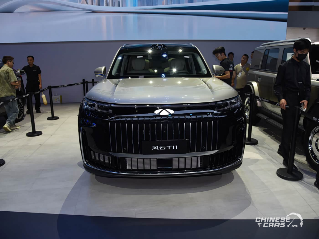 شيري فولوين T11 الجديدة كليًا تنطلق في معرض تشنغدو 2025: SUV فاخرة بستة مقاعد ومدى يتجاوز 1400 كم 2 شبكة السيارات الصينية – شيري فولوين T11 الجديدة كليًا تنطلق في معرض تشنغدو 2025: SUV فاخرة بستة مقاعد ومدى يتجاوز 1400 كم
