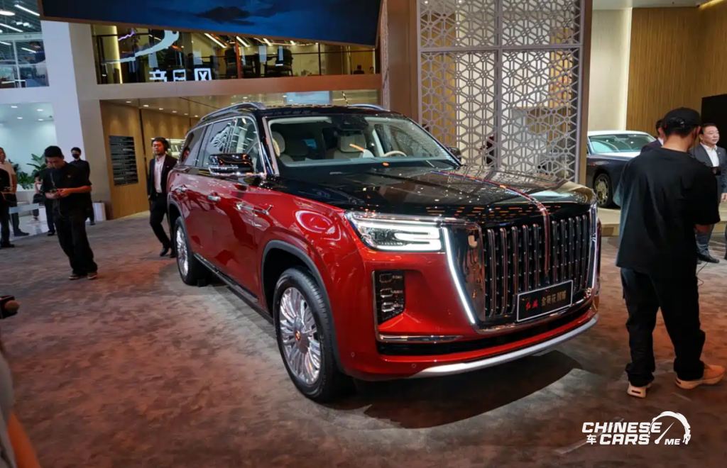 شبكة السيارات الصينية – هونشي GuoYao 2026: الـSUV الصينية الفاخرة بمحرك V8 جديد وقدرات استثنائية تظهر بمعرض تشنغدو 2025