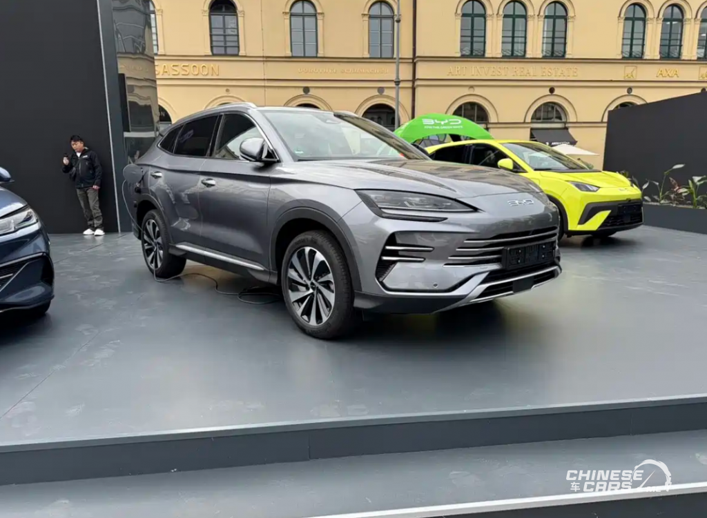 شبكة السيارات الصينية – معرض ميونخ 2025: BYD تكشف عن Seal 6 DM-i Touring وSeagull وTang L وتؤكد ريادتها العالمية