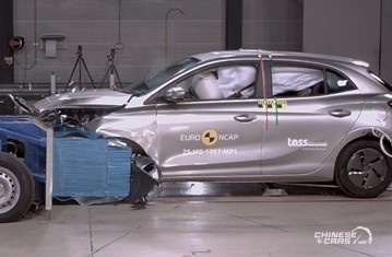 شبكة السيارات الصينية – MG 3 Hybrid 1.5 HEV تحصد 4 نجوم في اختبارات Euro NCAP للسلامة