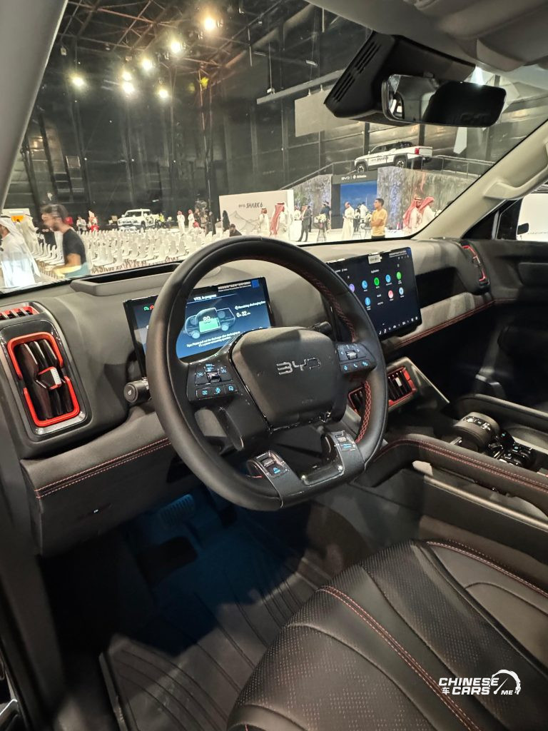 شبكة السيارات الصينية – الفطيم BYD السعودية تكشف عن BYD SHARK 6: أول شاحنة هجينة قابلة للشحن في المملكة تجمع بين قوة V8 والفخامة العصرية