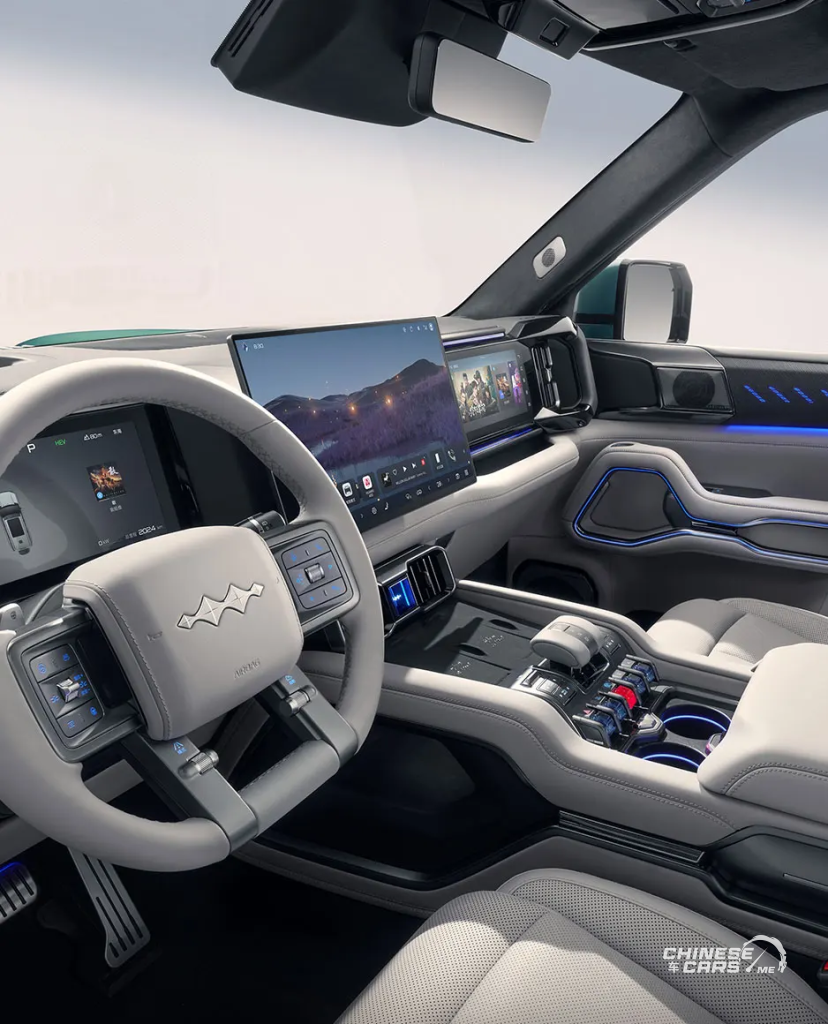 ليوبارد 8 موديل 2026 بخمس مقاعد تُعيد تعريف سيارات SUV الفاخرة من BYD 14 شبكة السيارات الصينية – ليوبارد 8 موديل 2026 بخمس مقاعد تُعيد تعريف سيارات SUV الفاخرة من BYD