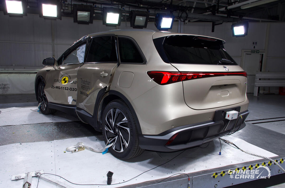 MG S6 EV تحصل على 5 نجوم في اختبارات السلامة الأوروبية Euro NCAP 3 شبكة السيارات الصينية – MG S6 EV تحصل على 5 نجوم في اختبارات السلامة الأوروبية Euro NCAP