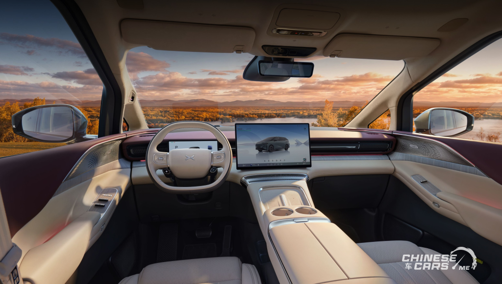 شبكة السيارات الصينية – Xpeng X9 REEV الجديدة: فخامة الـMPV الذكية بمدى 1602 كم وتقنية شحن فائق 5C.