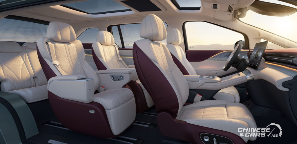 شبكة السيارات الصينية – Xpeng X9 REEV الجديدة: فخامة الـMPV الذكية بمدى 1602 كم وتقنية شحن فائق 5C.