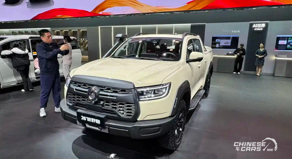 شبكة السيارات الصينية – جريت وول تطلق 2026 باور كانون نسخة الطرق الوعرة رسميًا في معرض قوانغتشو 2025