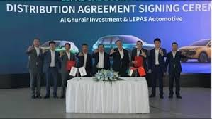 اتفاقية حصرية تطلق علامة LEPAS في الإمارات: الغرير موتورز تعلن شراكة استراتيجية جديدة مع مجموعة شيري