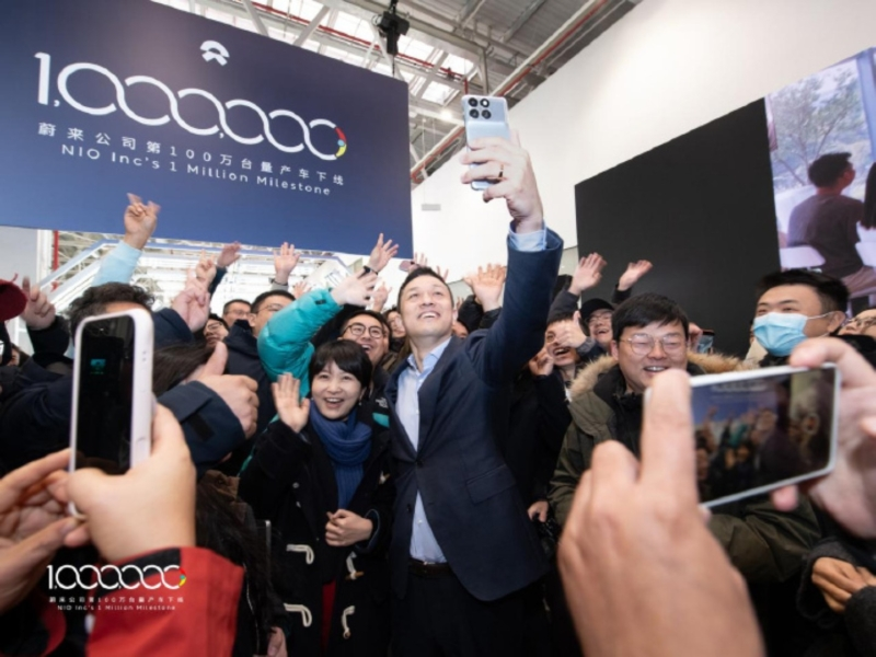 شبكة السيارات الصينية &ndash; NIO تصل إلى إنتاج مليون سيارة وتستعد لمرحلة نمو أسرع مع توسع كبير في محطات الشحن وتبديل البطاريات