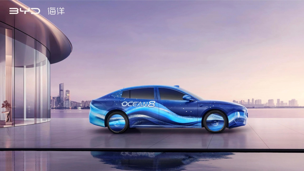 شبكة السيارات الصينية &ndash; BYD تؤكد Seal 08 السيدان وSealion 08 الـSUV كفلاجشيب سلسلة Ocean… الإطلاق في الصين خلال الربع الأول 2026