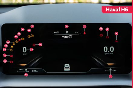 أهم ما تريد معرفته عن هافال H6 والرموز الموجودة في شاشة عداداتها