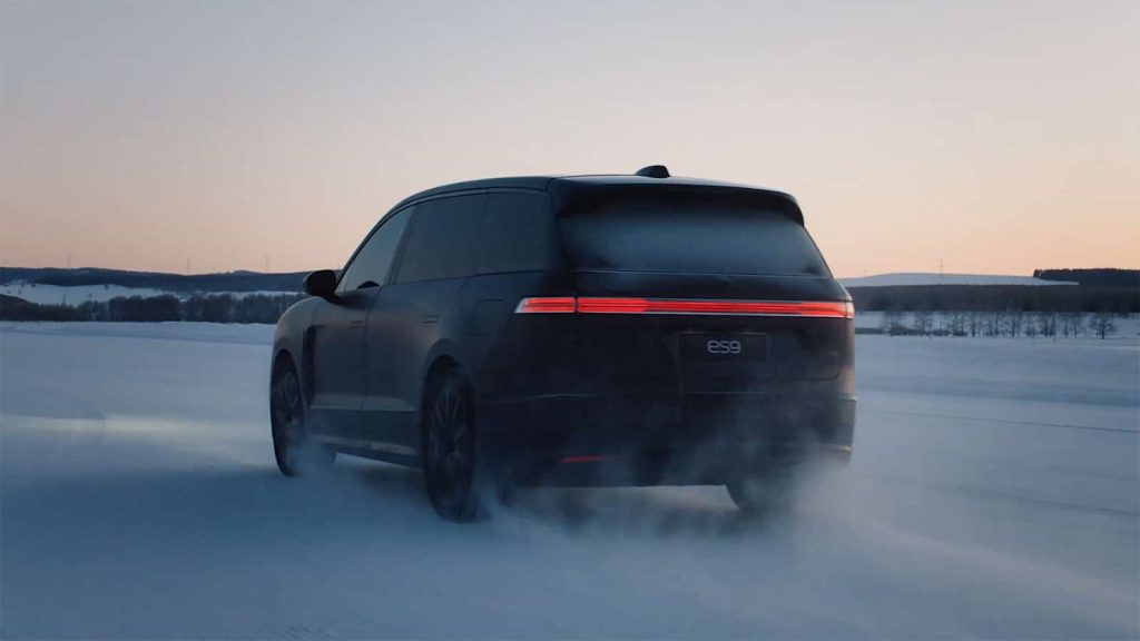 نيو ES9 2026 تظهر بدون تمويه قبل الإطلاق الرسمي: أكبر SUV كهربائية في الصين بتقنيات متقدمة ومدى يصل إلى 620 كم 5 شبكة السيارات الصينية – نيو ES9 2026 تظهر بدون تمويه قبل الإطلاق الرسمي: أكبر SUV كهربائية في الصين بتقنيات متقدمة ومدى يصل إلى 620 كم
