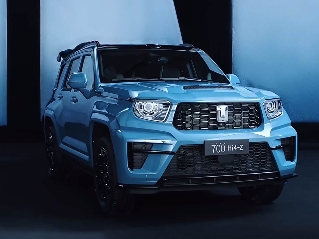 GWM تكشف المقصورة الفاخرة لسيارة تانك 700 Hi4-Z الجديدة بقوة 958 حصان ومدى كهربائي 190 كم - فخامة على الطرق الوعرة