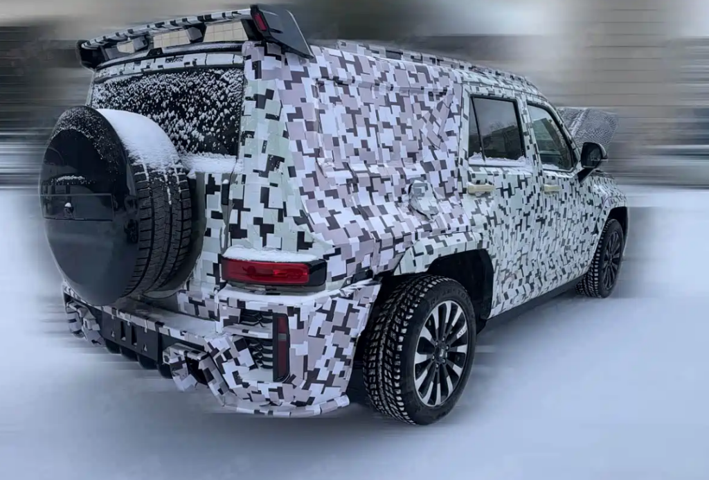GWM تختبر تانك 700 بقاعدة العجلات الطويلة: SUV فاخرة جديدة بمحرك V8 هجين بقوة قد تصل إلى 782 حصان 4 شبكة السيارات الصينية – GWM تختبر تانك 700 بقاعدة العجلات الطويلة: SUV فاخرة جديدة بمحرك V8 هجين بقوة قد تصل إلى 782 حصان