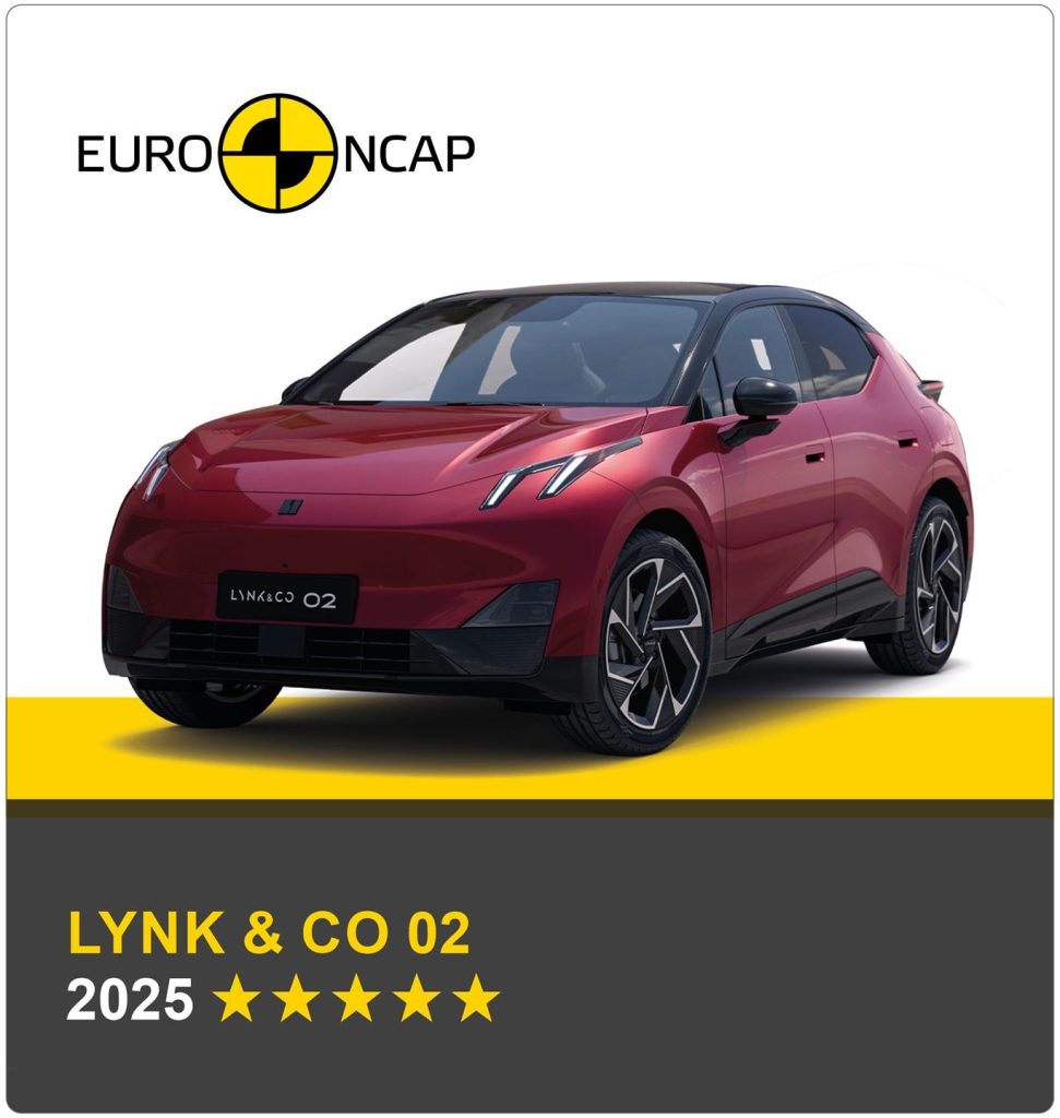 سيارة Lynk & Co 02 تحصل على 5 نجوم في اختبارات السلامة الأوروبية Euro NCAP 4 شبكة السيارات الصينية – سيارة Lynk & Co 02 تحصل على 5 نجوم في اختبارات السلامة الأوروبية Euro NCAP