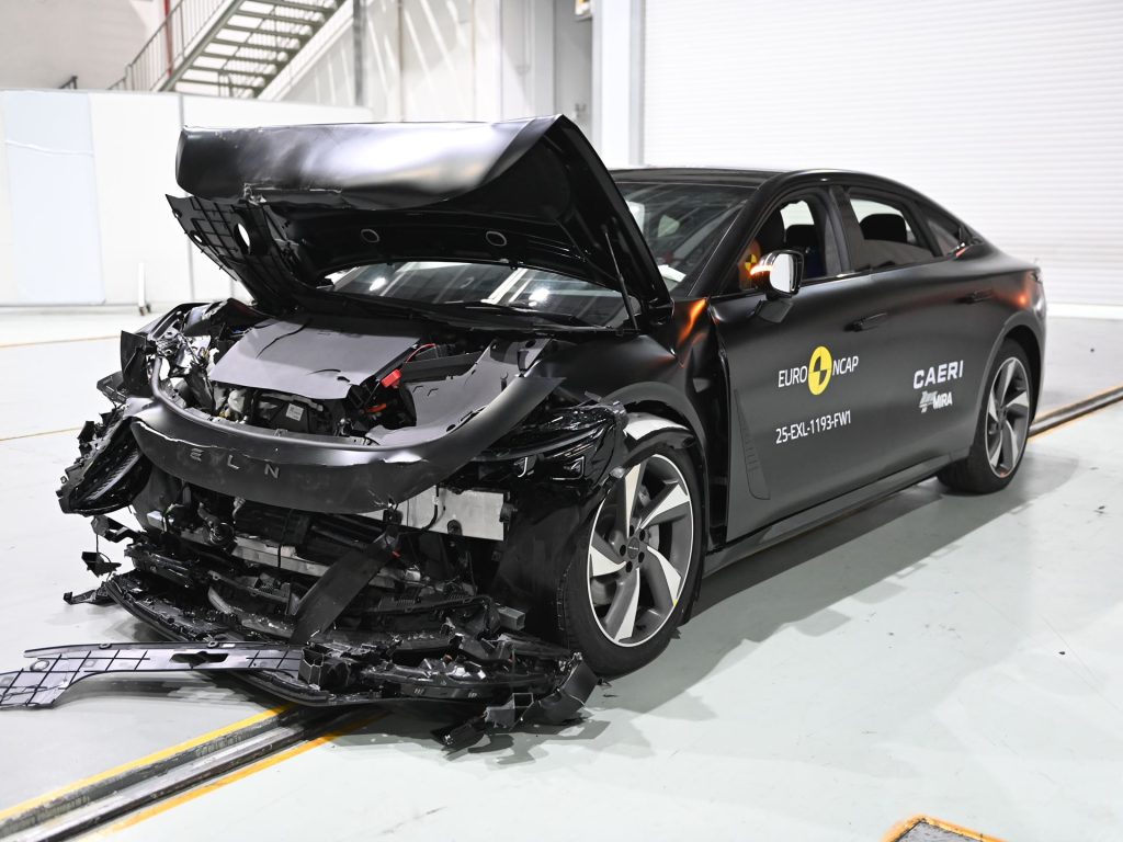 شبكة السيارات الصينية &ndash; EXLANTIX ES تحصد العلامة الكاملة "5 نجوم" في اختبارات السلامة الأوروبية Euro NCAP