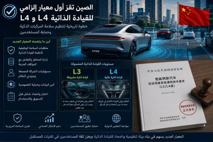 الصين تقر أول معيار إلزامي للقيادة الذاتية L3 وL4.. لا بيع لأي سيارة دون إثبات سلامتها بدءًا من 2027