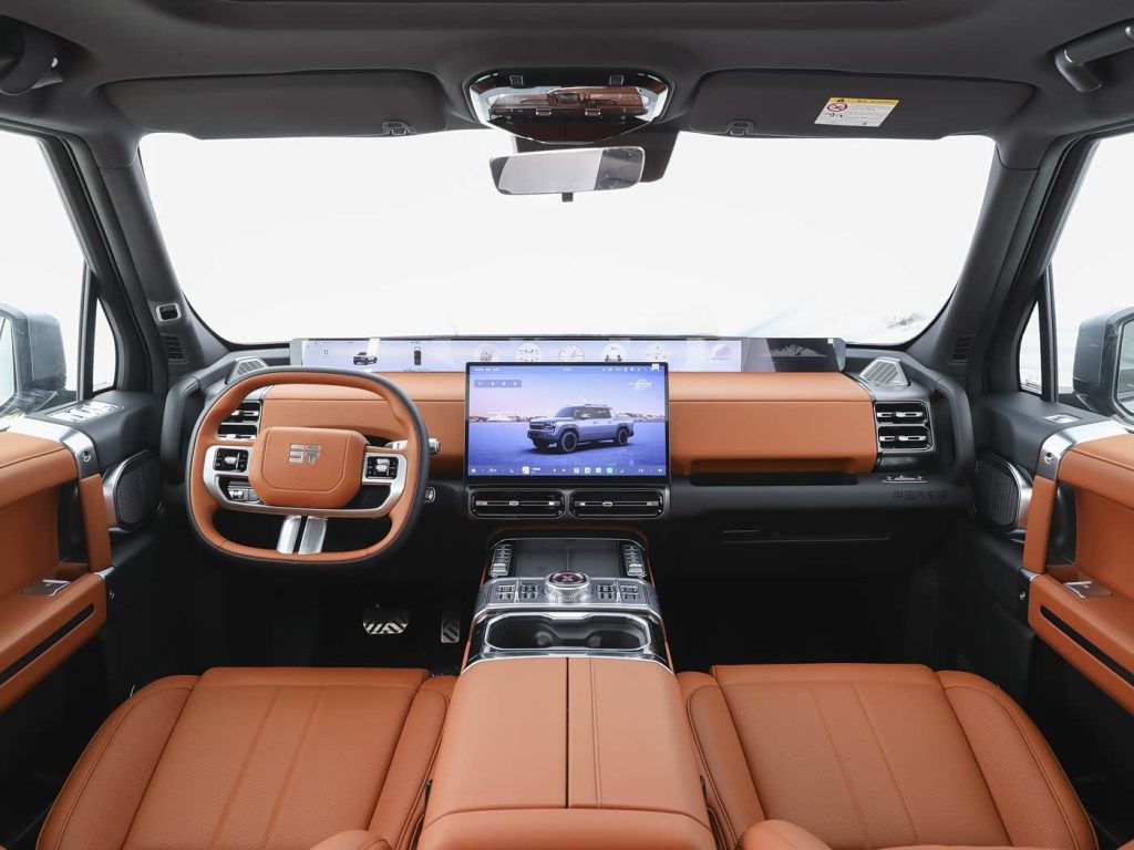 بدء الطلب المسبق على Jetour F700 في الصين: بيك أب هجينة بقوة 904 حصان وديفلوكين ومدى 1300 كم بسعر يعادل 201,800 ريال 23 شبكة السيارات الصينية – بدء الطلب المسبق على Jetour F700 في الصين: بيك أب هجينة بقوة 904 حصان وديفلوكين ومدى 1300 كم بسعر يعادل 201,800 ريال