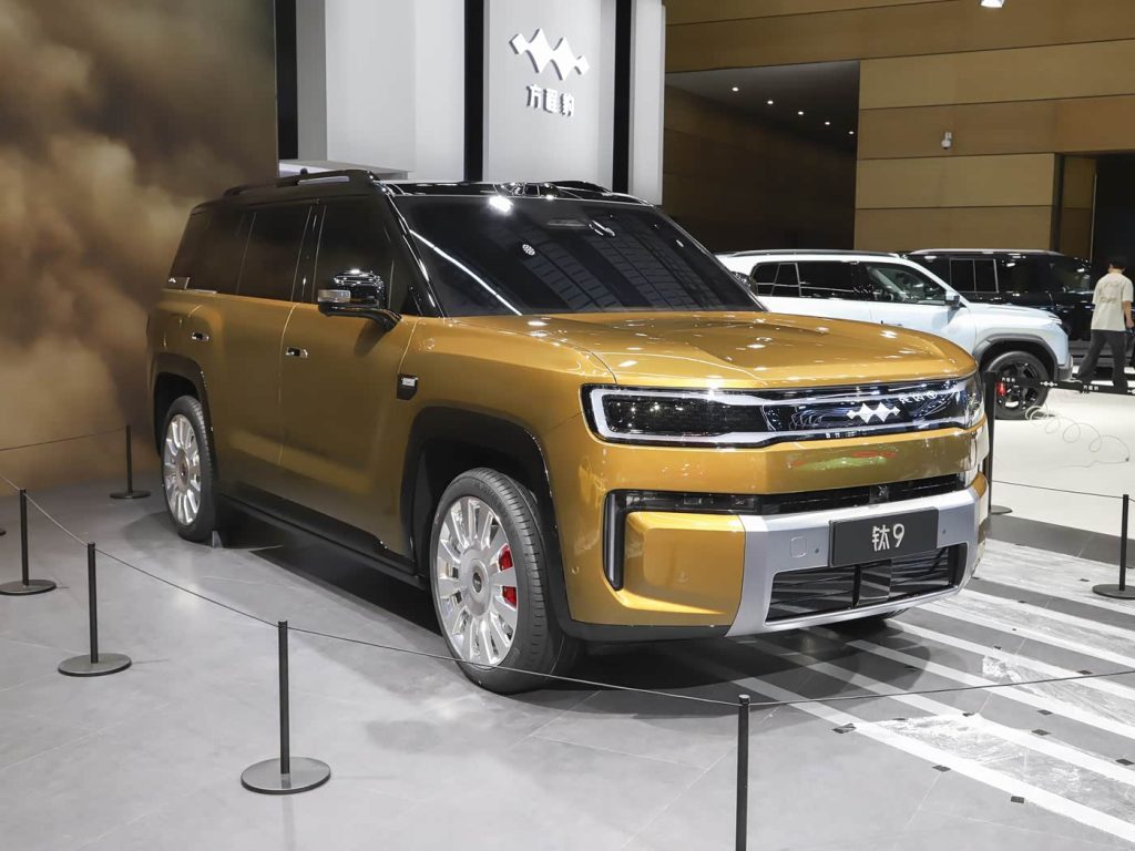 شبكة السيارات الصينية &ndash; معرض تشنغدو: ظهور BYD Ti9 بمدى 1600 كم وبطارية 66.48 كيلوواط