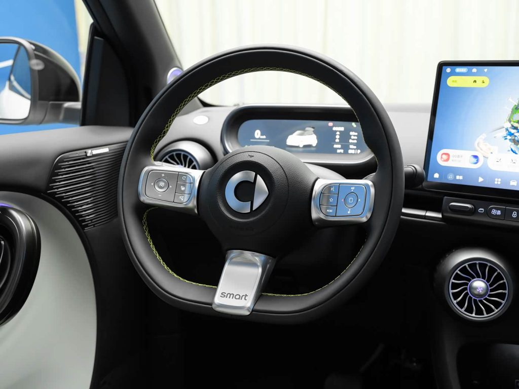 سمارت #2 الجديدة 2026 تعود بروح Fortwo من معرض باريس.. سيارة كهربائية بطول 2.75 متر ومدى 410 كم وسعر يبدأ من نحو 60 ألف ريال 25 شبكة السيارات الصينية – سمارت #2 الجديدة 2026 تعود بروح Fortwo من معرض باريس.. سيارة كهربائية بطول 2.75 متر ومدى 410 كم وسعر يبدأ من نحو 60 ألف ريال